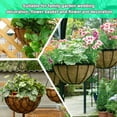 thumbnail image 5 of 2Pack 10 inch Panacea Products Round Coco Fiber Liner for Hanging Basket Planter, 5 of 8
