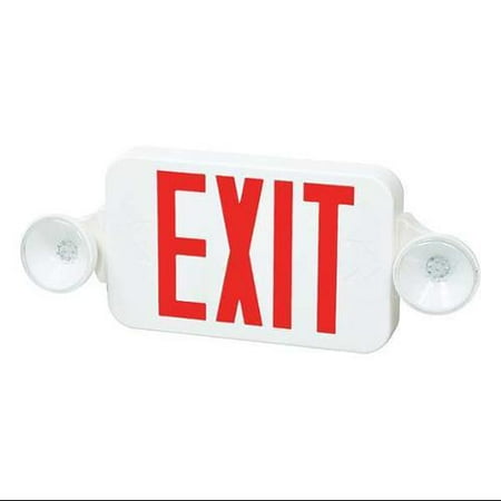 FULHAM FIREHORSE EXIT LIGHTING FULHAM FIREHORSE EXIT LIGHTING LED Exit Sign Combo, FHEC30WR