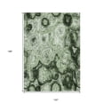 thumbnail image 3 of HomeRoots 577156 10 x 14 ft. Artichoke Green & Emerald Abstract Washable Indoor & Outdoor Rectangle Area Rug, 3 of 5