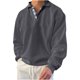 thumbnail image 2 of pstuiky hombres de manga larga, Sudadera informal de manga larga con cuello redondo y estampado gráfico para hombre camisetas de hombre xl, 2 of 6
