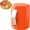 Orange, variant on Egg Cracker Tool for Hard Boiled Eggs,Egg Shell Opener,Stainless Steel Manual Egg Peeler, Handheld Kitchen Gadget for Easy Shell Removal