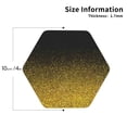 thumbnail image 3 of Disketp Gold Glitter Gradient Funny Coasters,6 Pcs Leather Coasters With Holder, Perfect Housewarming Hostess Gifts,Protect Furniture From Water Marks Scratch And Damage, 3 of 9