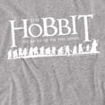 thumbnail image 2 of The Hobbit Walking Logo Women's T Shirt, Athletic Heather, X-Large, 2 of 6