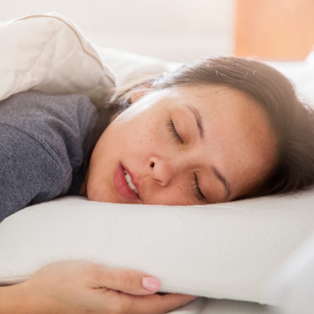 belly sleep memory foam pillow