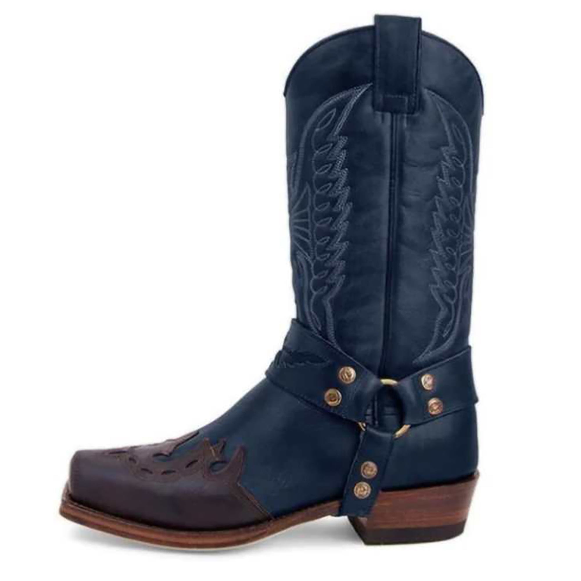 casual square toe boot