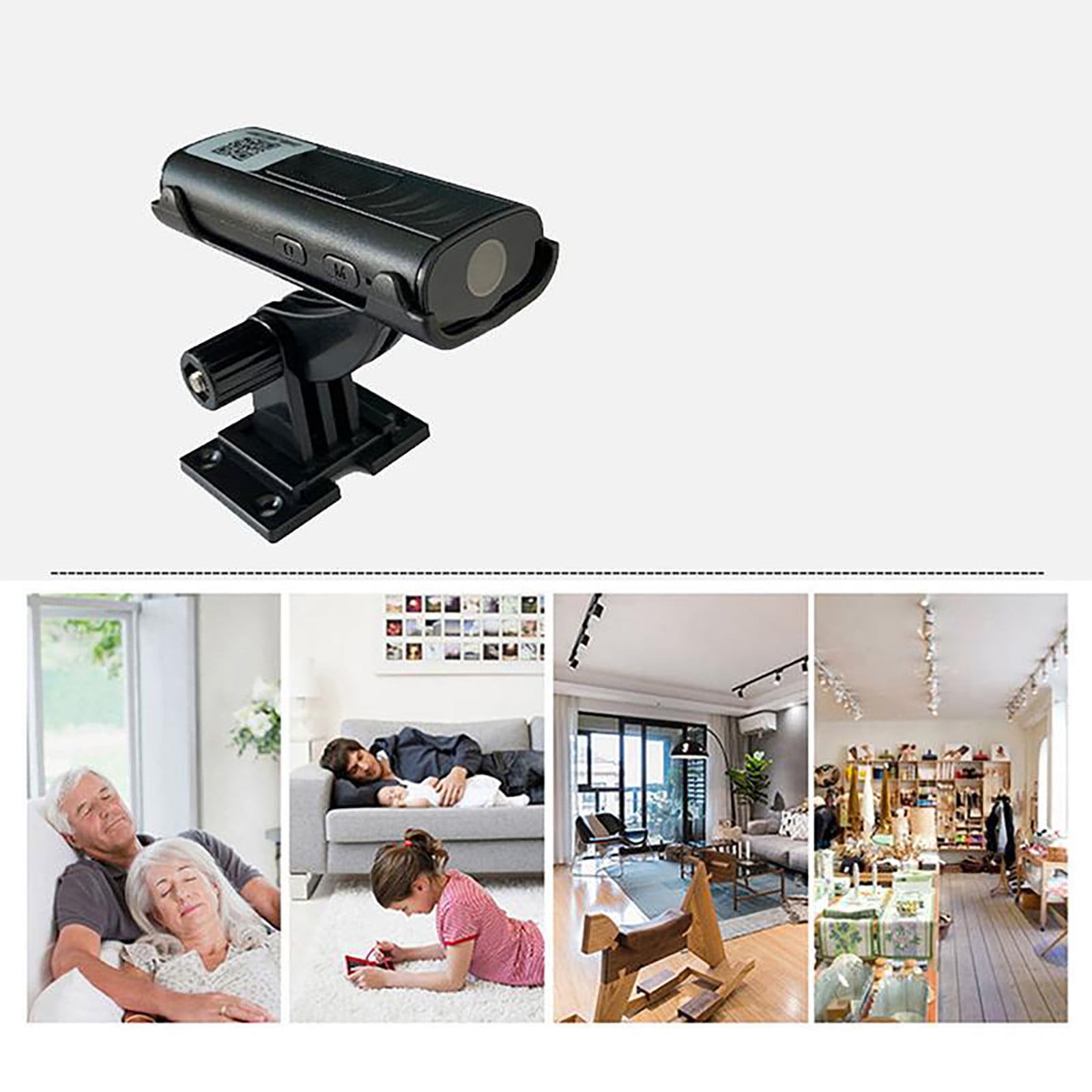 Mini Hidden Camera Rechargeable Safety Camcorder For Home Office Security BT 