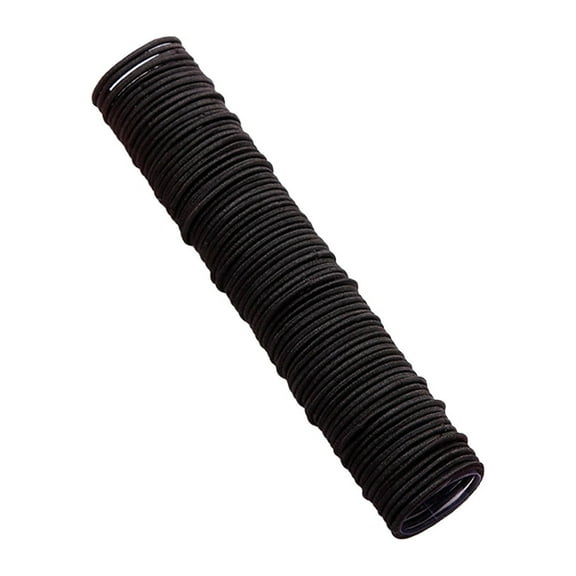 Coil Hair Ties for Thick Hair Small Hair Elastics 2mm Things under 5 Cotton Hair Ties Hair Bun Holder Hair Bonnets for Thin Hair Ties Nylon Hair Elastics Hair Dies for Women Light Natural Hair