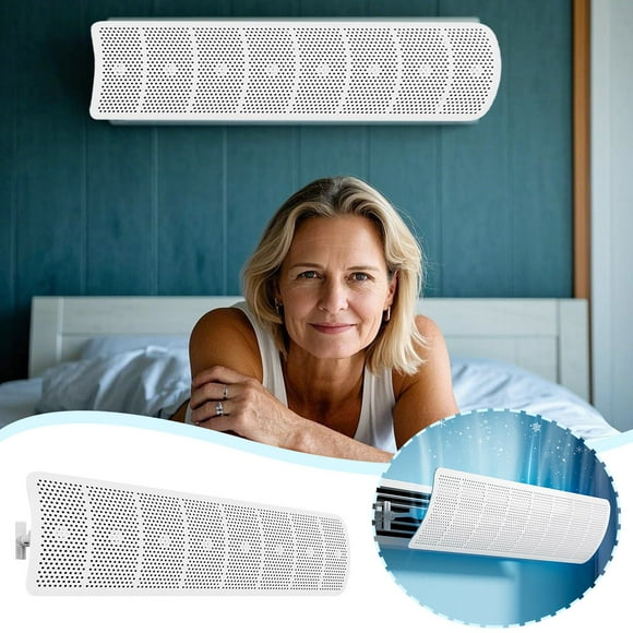 Binwennn Central Air Conditioning Windshield Wind Shield Air Duct Fan Air Grille Baffle Direct Blowing Air Cover Universal Alarm Door Rubber Door Stoppers Small Door Weight Brass Kick Plates for