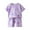 A140-Purple, variant on XZNPDUCQ Toddler Girls Summer Short Sleeve T-Shirt Tops Elastic Shorts Set 2Pcs Casual Outfit Jog Suits kids For 6 12 18 24 Months 2T 3T 4T 5T Dailywear Blue,5-6 Years