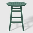 thumbnail image 7 of WestinTrends Outdoor 42" Height HDPE Patio Round Bar Table, Dark Green, 7 of 7