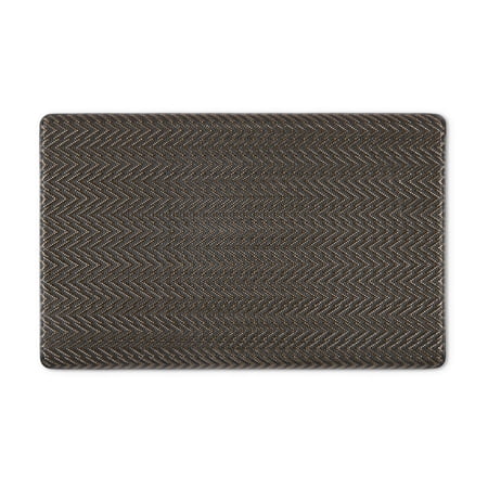 Better Homes & Garden Forever Kitchen Mat  Black  20 W x 32 L  1 Piece