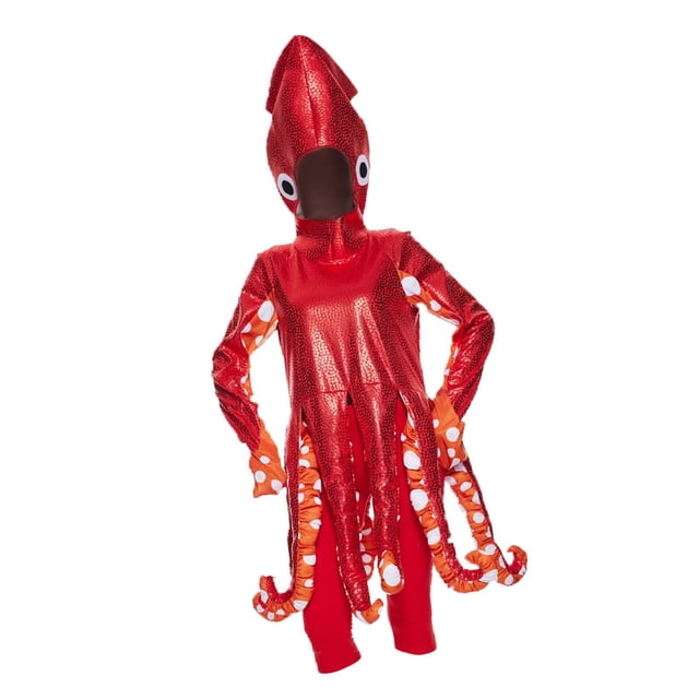 Disfraz de calamar Strade Fareast Limited para adultos Halloween poliéster
