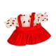 thumbnail image 5 of Ropa para muñecos de peluche de 20 cm, dibujos animados, suave, disfraces para muñecos de peluche. falda roja, 5 of 9