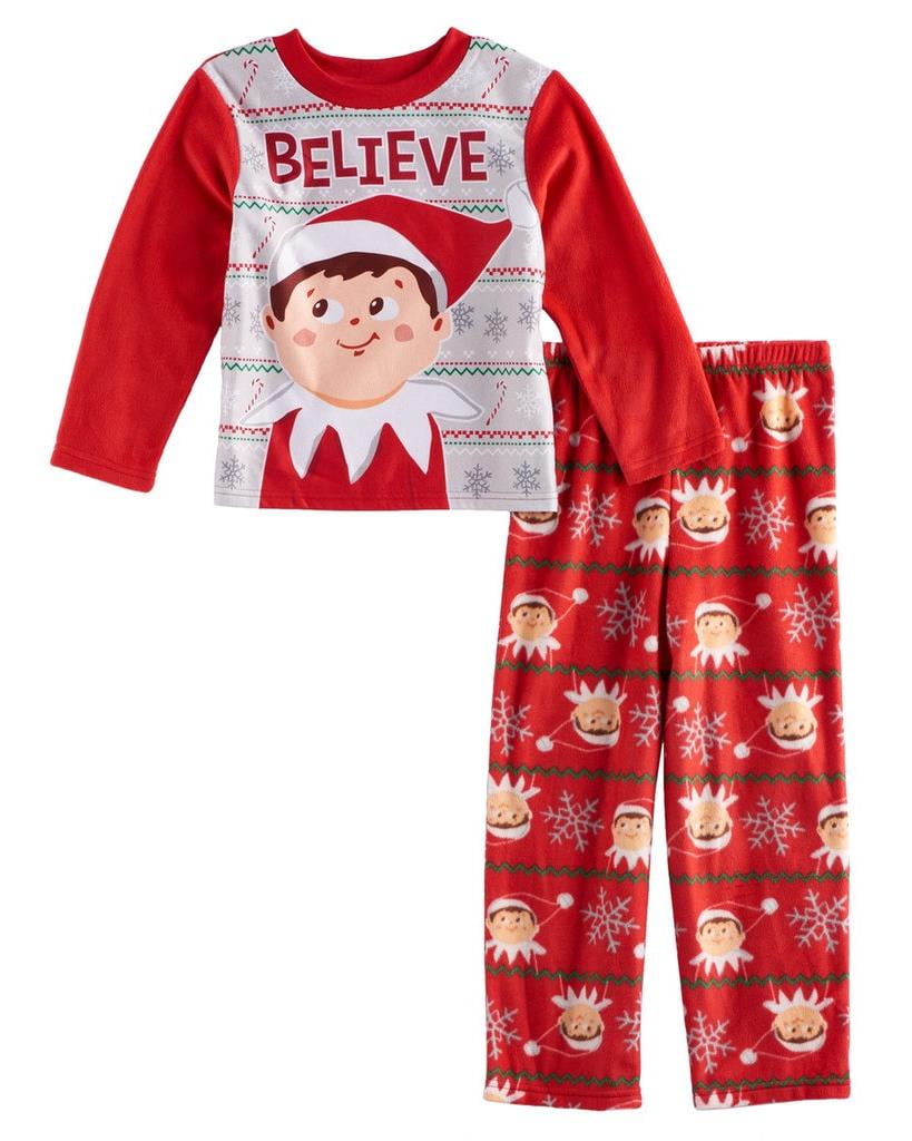 Elf on the Shelf Boys' Family Sleep Pajama with Hat