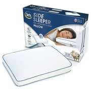 Serta Gel Memory Foam Side Sleeper Pillow - High Loft, Cool Touch, Cradling Comfort (1 Count)