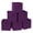 Dark Purple, variant on PinkSheep Collapsible Fabric Cube Storage Bins, Foldable Storage Cubes Organizer Bins Basket(10.5" x 10.5"), Black, 6 Pack