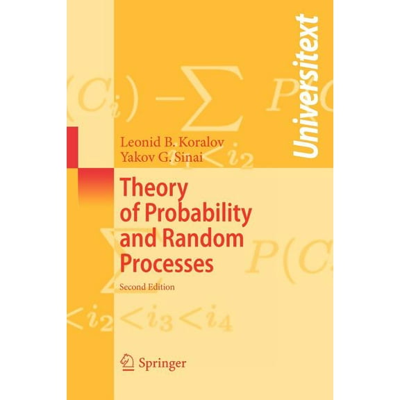 Universitext Theory of Probability and Random Processes, (Paperback)