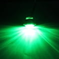 thumbnail image 3 of 10x 3/4" Round LED Clearence Light Front Rear Side Marker Indicators Light for Truck Car Bus Trailer Van Caravan Boat, Taillight Brake Stop Lamp (Green, 12V), 3 of 13