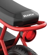 Razor Rambler 16 Retro Electric Bike, Age 18+, 15.5 Mph, 45-Min Run, 220lb Max, Red
