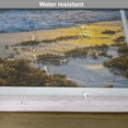 thumbnail image 6 of Ambesonne Coastal Place Mats Set of 4, Open Window Sunrise Sea, Standard Size, Multicolor, 6 of 6