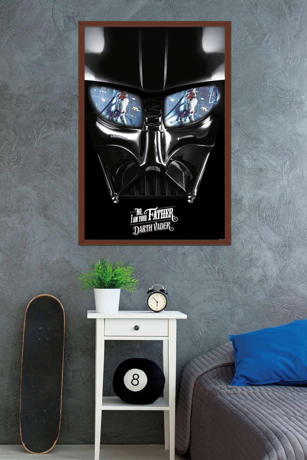 Star Wars: Saga - I Am Your Father Wall Poster, 22.375" x 34", Framed