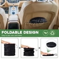 thumbnail image 2 of 3 Pack Car Trash Can With 100 Bags - Mini Pop-up Garbage Can, Collapsible Waterproof Waste Basket, Portable Rubbish Bin for Automotive (2 Gallon, Black), 2 of 7