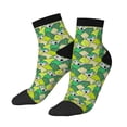 thumbnail image 2 of Bingfone Cartoon Koala Bear And Leaf Design Patterned Men'S Women'S Casual Cotton Socks, 2 of 9