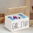 thumbnail image 5 of Clearance Sale! Wooden Storage Hygiene Products Bead Storage Rural Style Household Laundry Room Bathroom Organizer Desktop Ornament Practical Home Decor, 5 of 5