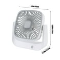 thumbnail image 3 of XGFHYJEH Desk Fan, Small Fan, Tabletop Fan, Small Desk Fan, Small Fans for Desk, Desk Fans for Home, Desk Fans Small Quiet, Portable Personal Electric Fan, Desk Fans under $15.00, 3 of 7
