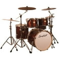 thumbnail image 2 of Sawtooth Command Series 5-Piece Drum Shell Pack, 22" Bass Drum, Red Streak, 2 of 6