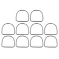 thumbnail image 1 of Hardware D Ring Buckle,10PCS D Ring Buckles D Ring Hooks Stainless Steel D Rings Time-Tested Durability, 1 of 8