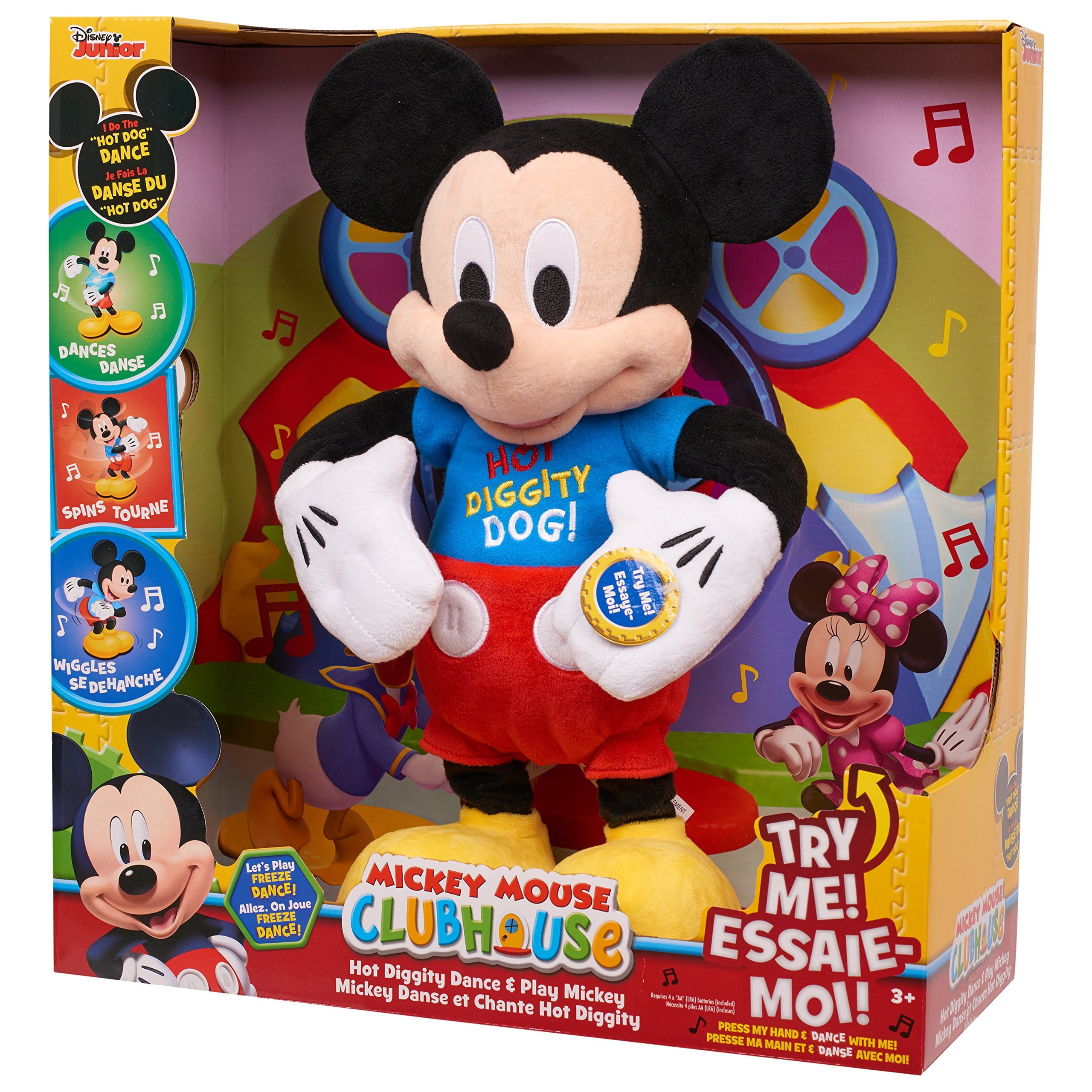 mickey mouse hot diggity dog doll