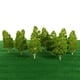 thumbnail image 3 of 10 Piezas Juegos Modelo de Árboles de Álamo de Paisaje de Plástico 1:100 Verde claro, 3 of 9