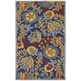 thumbnail image 2 of Nourison Aloha 2' x 3' Navy Multicolor Outdoor Rug, 2 of 9