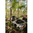 thumbnail image 2 of Bibikow, Walter 13x18 Black Ornate Wood Framed with Double Matting Museum Art Print Titled - Sweden-Smaland-Ryd-Kyrko Mosse Car Cemetery-former junkyard now pubic park-junked cars, 2 of 4