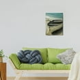 thumbnail image 2 of Sandy Beach Scene Ocean View Wall Art, 12x16 Canvas for Living Room Decor, 2 of 7