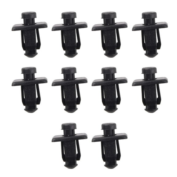 10x Cowl Grille Clip Push-Type Retainer Fastener For Nissan Pathfinder D21 86-97