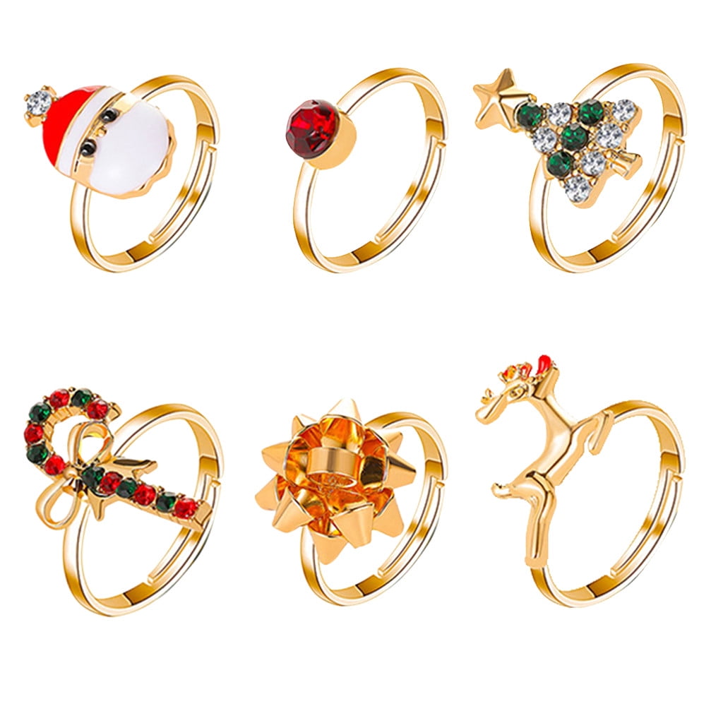 Christmas rings jewelry deals