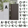 thumbnail image 6 of Dpityserensio Number Letters House Number Address Sign with Screw Three-dimensional Iron House Number Sign for Outside and Indoor 6in, 6 of 6