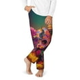 thumbnail image 2 of Hirioo Vintage Patterned Skull for Teenagers' Pajama Pants Womens Lounge Pants with Pockets Pj Bottoms Pants for Men-Medium, 2 of 6