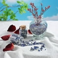 thumbnail image 5 of 500g/1.1lb Lazuli Stone Chips Tumbled Stones Chips Mini Irregular Shaped Blue Crushed Tumbled Stone Rock Chip Pieces for Jewelry Making Home Office Vase Plants Decorative Crafts, 5 of 6