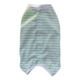 thumbnail image 2 of CBFFDC Pet Recovery Clothes Button Closure Pet Recovery Clothes Soft Comfortable Striped Print Rehabilitation Protective Clothing, 2 of 7