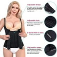 thumbnail image 5 of KoRwelex Waist Trainer for Women Corset Tummy Control Shapewear with Zipper Women's Waist Cincher Tank Top with Adjustable Straps, 5 of 5