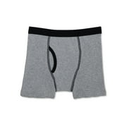 Wonder Nation Boys Cotton Boxer Brief Underwear, 5-Pack, Sizes S-XL