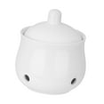 thumbnail image 4 of Rongfmy Garlic Keeper Keep Your Garlic Cloves Fresh Ventilated Garlic Jar Garlic Holder, 4 of 9