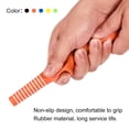 thumbnail image 5 of Uxcell Right Hand Teaching Practice Swing Aid Golf Club Training Grip Orange 2Pcs, 5 of 6