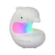 thumbnail image 1 of Luz nocturna inalámbrica, lámpara de ambiente con altavoz Bluetooth, lámpara de mesita de noche con cambio de color RGB, recargable por USB, 7 colores, temporizador, control táctil, para decoración d, 1 of 7