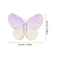 thumbnail image 4 of 30pcs Butterfly Charms Butterfly Flatback DIY Crafts Resin Butterfly Hanging Decors, 4 of 9