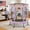 55inch-Purple, variant on Trampoline for Kids with Enclosure, SHINPT Toddler Trampoline for Kids, Upgrade Full Anti-Rust Tampoline for Backyard, 55" Kids Indoor Trampoline with Safety Net, Small Trampolines for Boys & Girls