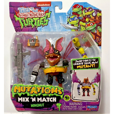 Teenage Mutant Ninja Turtles Mutations Mix N Match Wingnut Figure